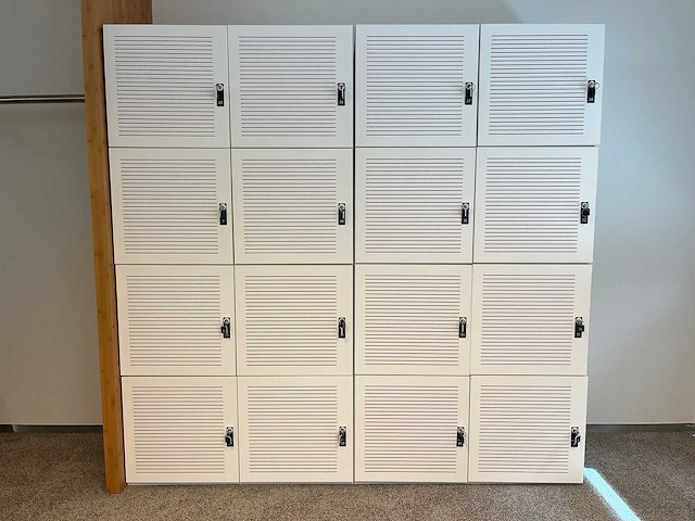 Techo - 2-delige lockerkast 16-deurs - afbeelding 3 van  12
