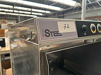 Techsteel - professionele vaatwasmachine op rvs onderstel - afbeelding 5 van  8