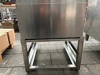 Techsteel - professionele vaatwasmachine op rvs onderstel - afbeelding 6 van  8