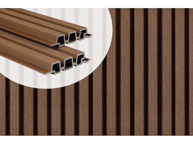 Techwood composiet berging - 300x400x230 cm - afbeelding 3 van  5