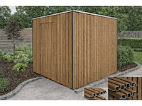 Techwood composiet berging - 300x400x230 cm - afbeelding 3 van  3