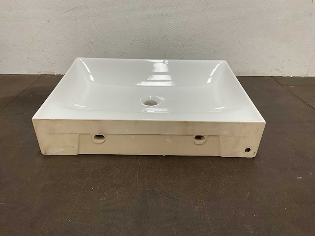 Tecla - tc04011-0 - wastafel zonder kraangat 60 x 46 x 12 cm - afbeelding 4 van  8