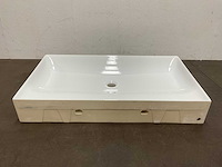 Tecla - tc05011-0 - zonder kraangat wastafel 81 x 47 x 12 cm - afbeelding 4 van  9