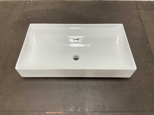 Tecla - tc05011-0 -zonder kraangat wastafel 81 x 47 cm - afbeelding 6 van  9