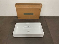 Tecla - tc05011-0 -zonder kraangat wastafel 81 x 47 cm - afbeelding 1 van  9