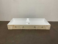 Tecla - tc06011 wastafel - 101x46x12 - afbeelding 4 van  8