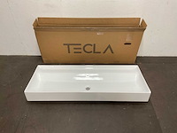 Tecla - tc08011-0 - zonder kraangat wastafel 122 x 46 cm - afbeelding 2 van  9