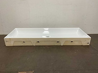 Tecla - tc08011-0 - zonder kraangat wastafel 122 x 46 cm - afbeelding 4 van  9