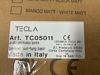 Tecla - wastafel 82 x 47 cm - afbeelding 3 van  3