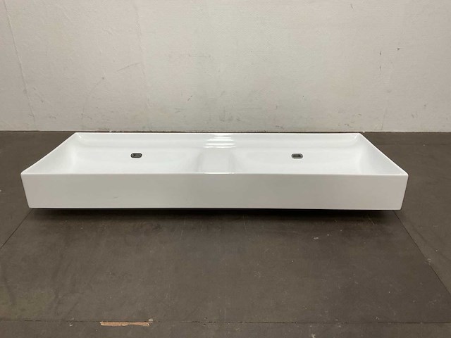 Tecla - wastafel zonder kraangat 122 cm - afbeelding 3 van  9