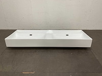 Tecla - wastafel zonder kraangat 122 cm - afbeelding 3 van  9