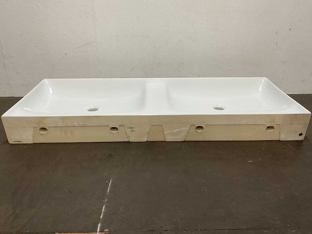 Tecla - wastafel zonder kraangat 122 cm - afbeelding 5 van  9