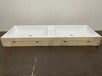 Tecla - wastafel zonder kraangat 122 cm - afbeelding 5 van  9