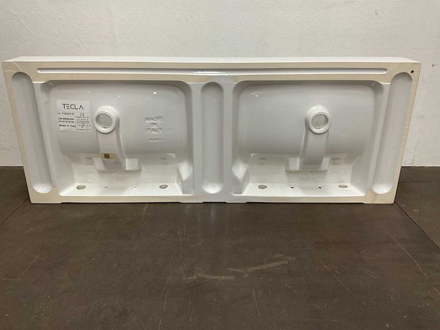 Tecla - wastafel zonder kraangat 122 x 46 cm - afbeelding 3 van  5