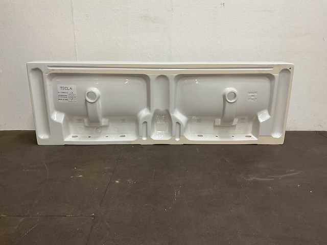 Tecla - zonder kraangat wastafel 141 x 46 cm - afbeelding 4 van  8