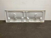 Tecla - zonder kraangat wastafel 141 x 46 cm - afbeelding 6 van  8