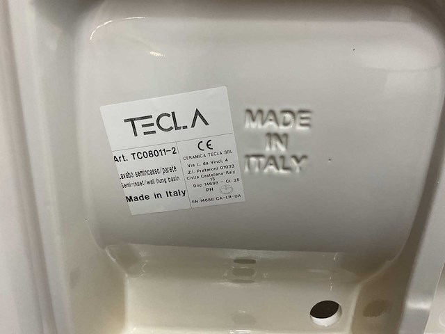Tecla tc08011-2 wastafel 122 x 46 cm - afbeelding 8 van  9