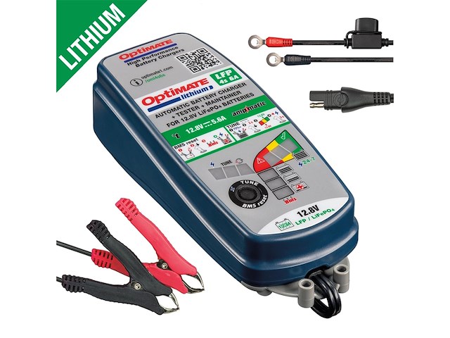 Tecmate optimate lithium 4s 5a acculader - afbeelding 2 van  4