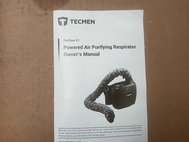 Tecmen fireflow v3 air purifying respirator - afbeelding 3 van  5