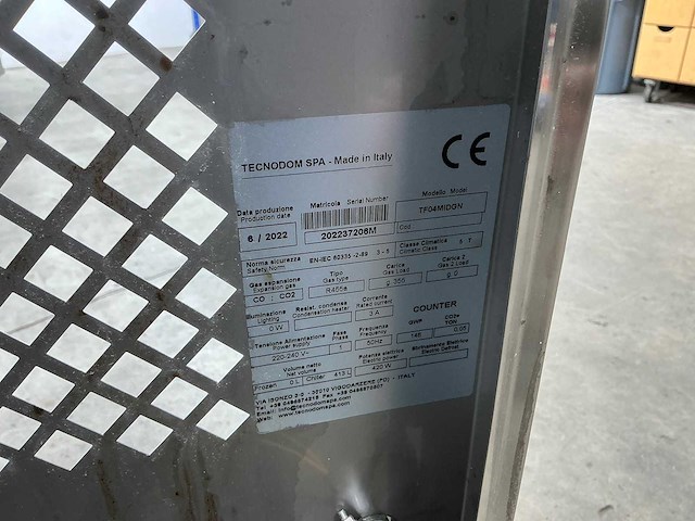 Tecnodom - tf04midgn - koelwerkbank - 2022 - afbeelding 6 van  6