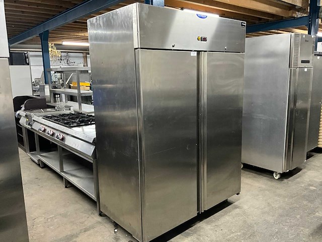 Tecnodom aprile 2011 rvs dubbeldeurs koelkast - afbeelding 1 van  6