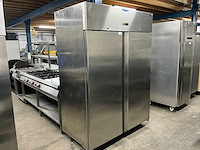 Tecnodom aprile 2011 rvs dubbeldeurs koelkast - afbeelding 1 van  6