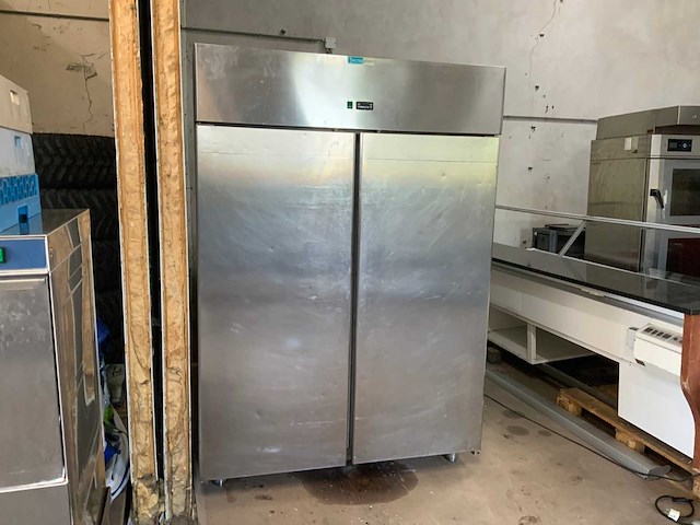 Tecnodom eko line 1400 dubbeldeurskoelkast - afbeelding 1 van  5