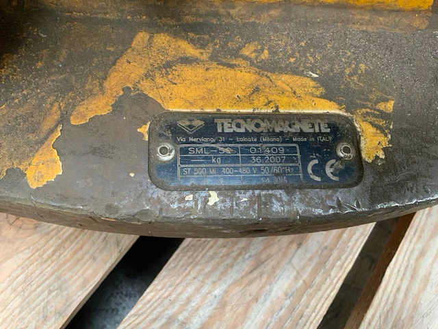 Tecnomagnete sml - 50 elektro hefmagneet - afbeelding 4 van  4