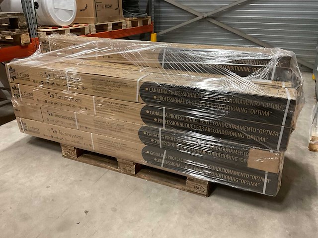 Tecnosystemi t75 & t102 “opt” partij 200cm airco leidinggoten, 16 verpakkingen - afbeelding 1 van  5