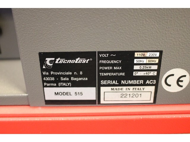 Tecnotest flex515 mobiele garage test apparaat - afbeelding 8 van  11
