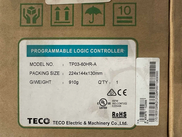 Teco - partij programmeerbare logic controllers - afbeelding 5 van  10