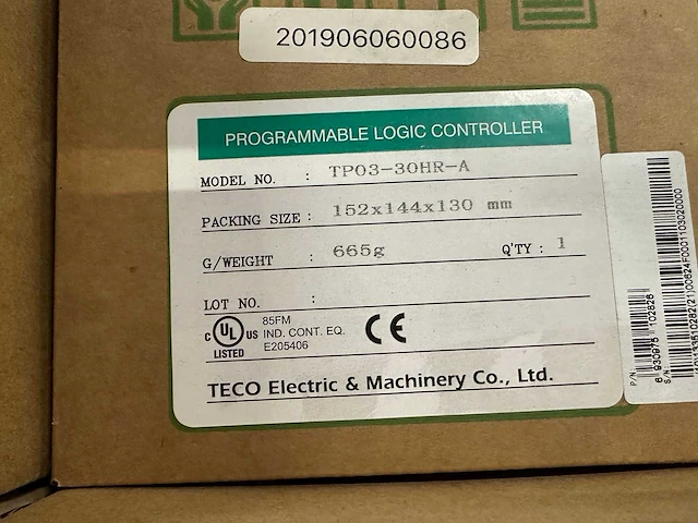 Teco - partij programmeerbare logic controllers - afbeelding 6 van  10
