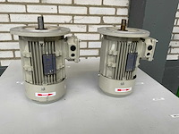 Teco 3-fase alaa-0080m0-10006-iz elektromotor (2x) - afbeelding 1 van  6