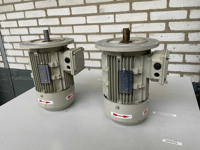 Teco 3-fase alaa-0080m0-10006-iz elektromotor (2x) - afbeelding 6 van  6