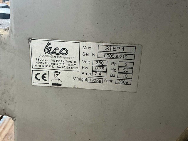 Teco step 1 banden de-en montageapparaat - afbeelding 3 van  9