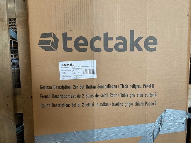 Tectake - - 403770b - teunmeubel - afbeelding 2 van  3