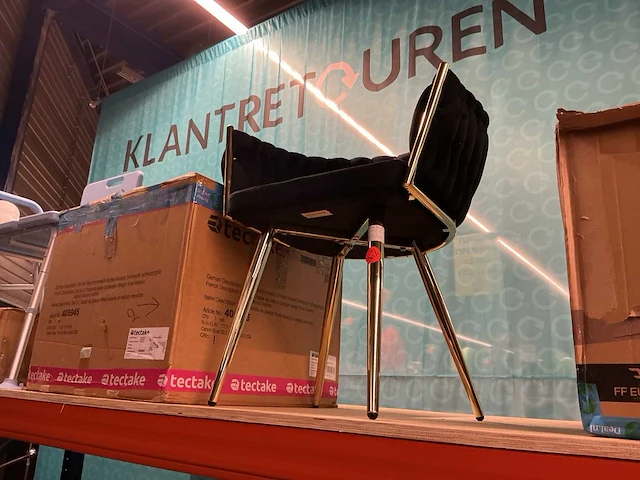 Tectake fauteuil (2x) - afbeelding 2 van  3