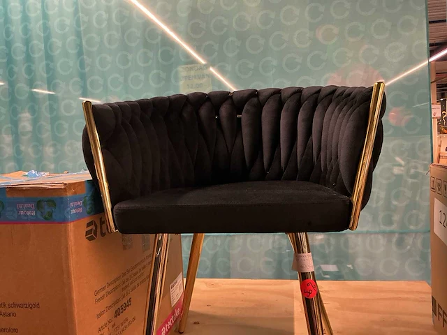 Tectake fauteuil (2x) - afbeelding 3 van  3