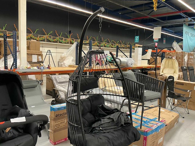 Tectake hangstoel - afbeelding 3 van  4