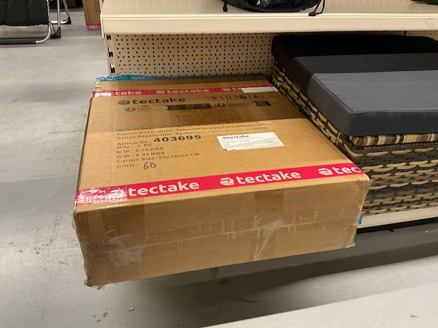 Tectake hocker (2x) - afbeelding 2 van  2