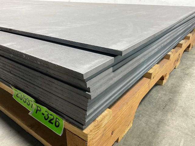 Tectiva gevelbekleding - brandklasse a2 - grafiet - 307x124x0,8 cm (40x) - afbeelding 5 van  8