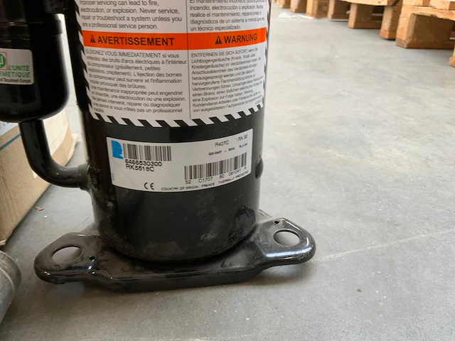 Tecumseh rk5518c koel compressor met condensator - afbeelding 2 van  4