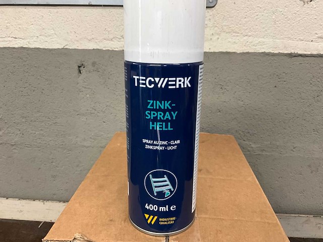 Tecwerk zinkspray 400ml (10x) - afbeelding 1 van  1