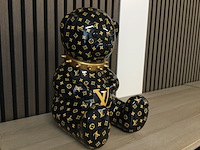 Teddy beeld, lior24, zwart - afbeelding 2 van  3