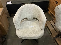 Teddy wit draaifauteuil - afbeelding 3 van  4
