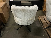 Teddy wit draaifauteuil - afbeelding 4 van  4