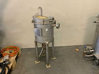 Teebodin verticale opslagmengtank - afbeelding 1 van  2