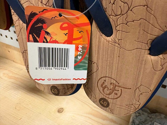 Teenslippers - paar - mixpartij (270x) - afbeelding 5 van  5
