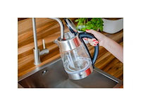 Teesa tsa1530 draadloze waterkoker met temperatuurregeling 17 liter roestvrijstaal glas - afbeelding 4 van  6