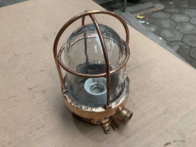 Tef vintage marine lamp - afbeelding 3 van  4